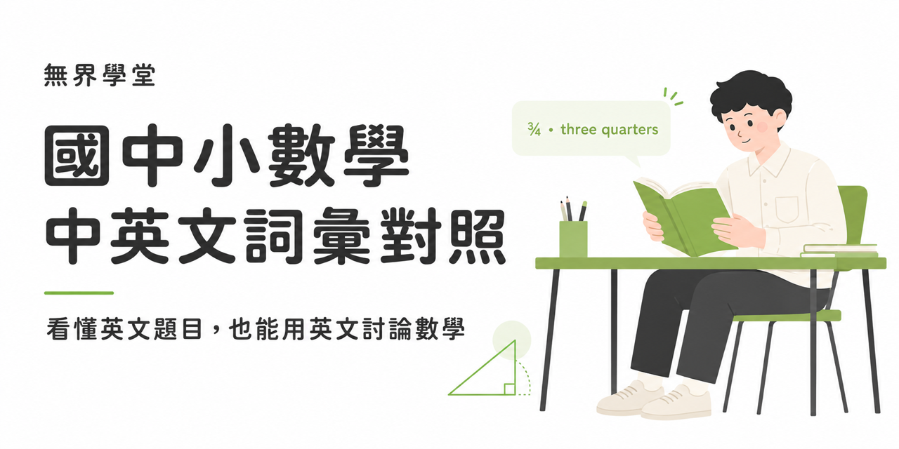 雙語數學 經典對照講義封面